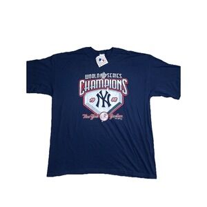 Vintage 1998 New York Yankees‎ World Series Champions T-Shirt XXXL USA Made Rare